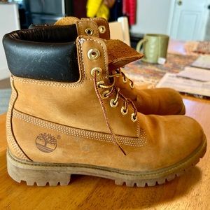 Timberland 6” Wheat Color Boots